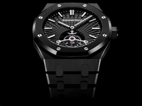 ap black ceramic tourbillon